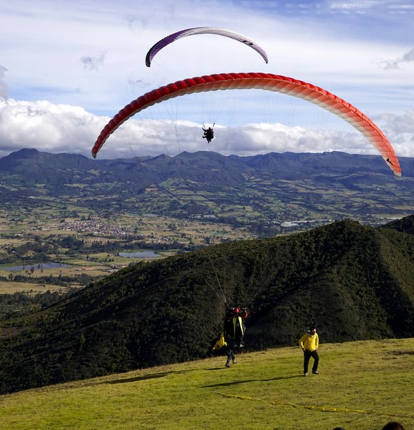 Où trouver les meilleures expériences de parapente dans les Andes?